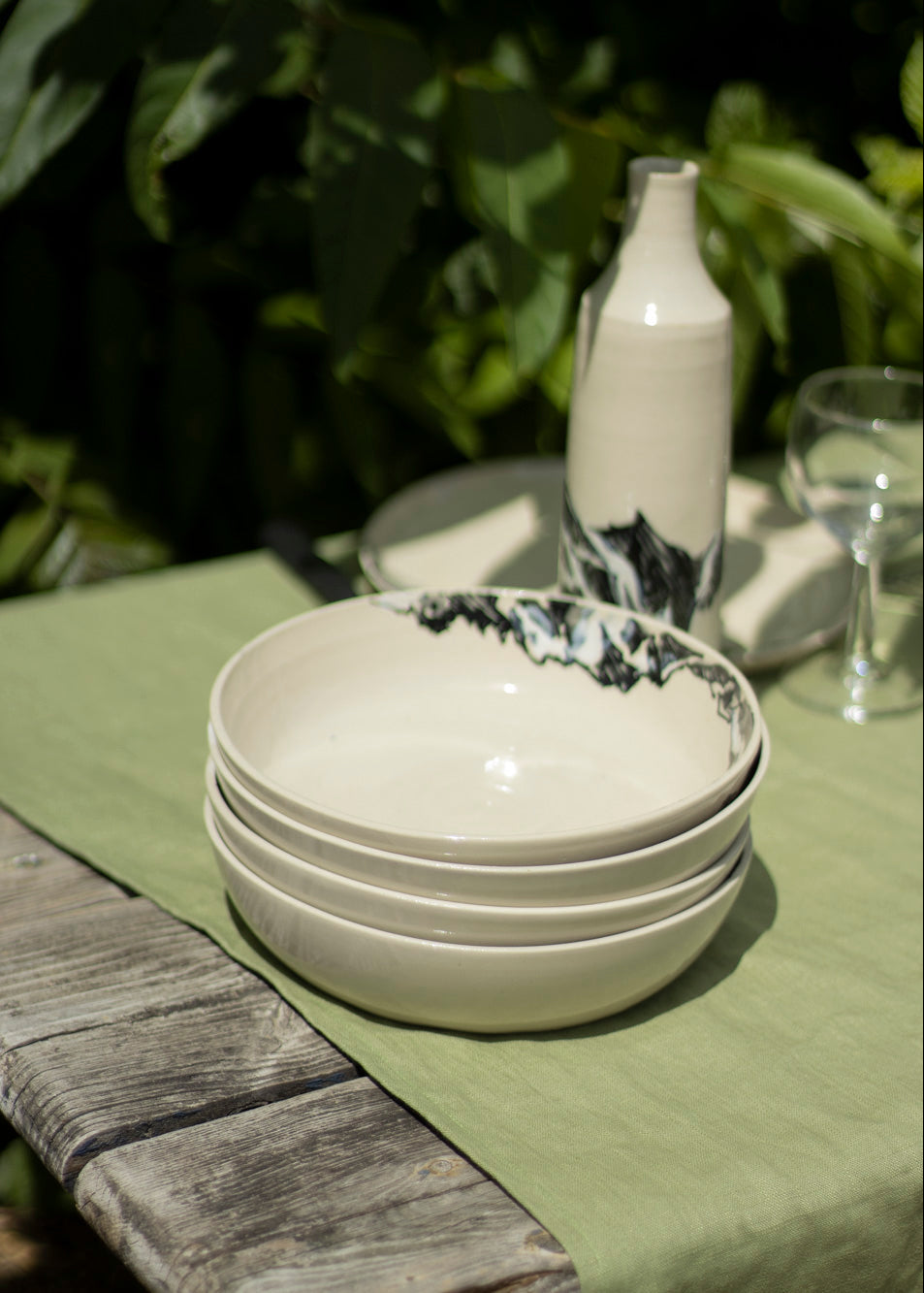 Assiette creuse montagne