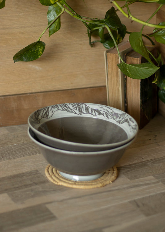 Bol à ramen Anthracite