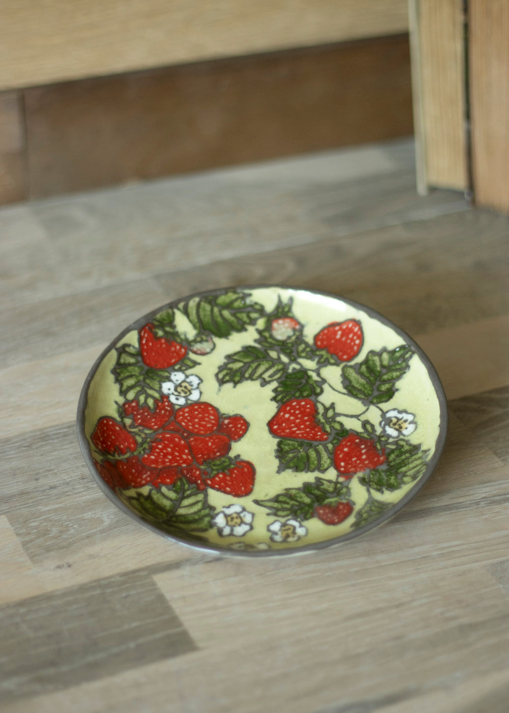 Petite assiette fraise