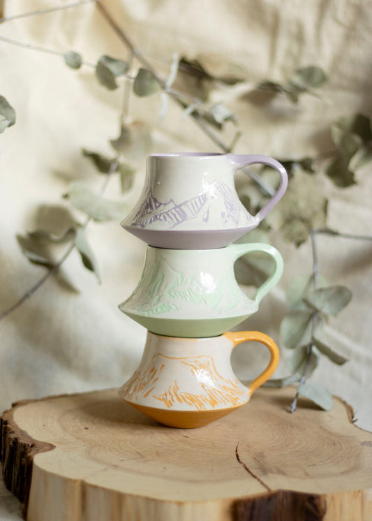 Tasse Porcelaine Estivale