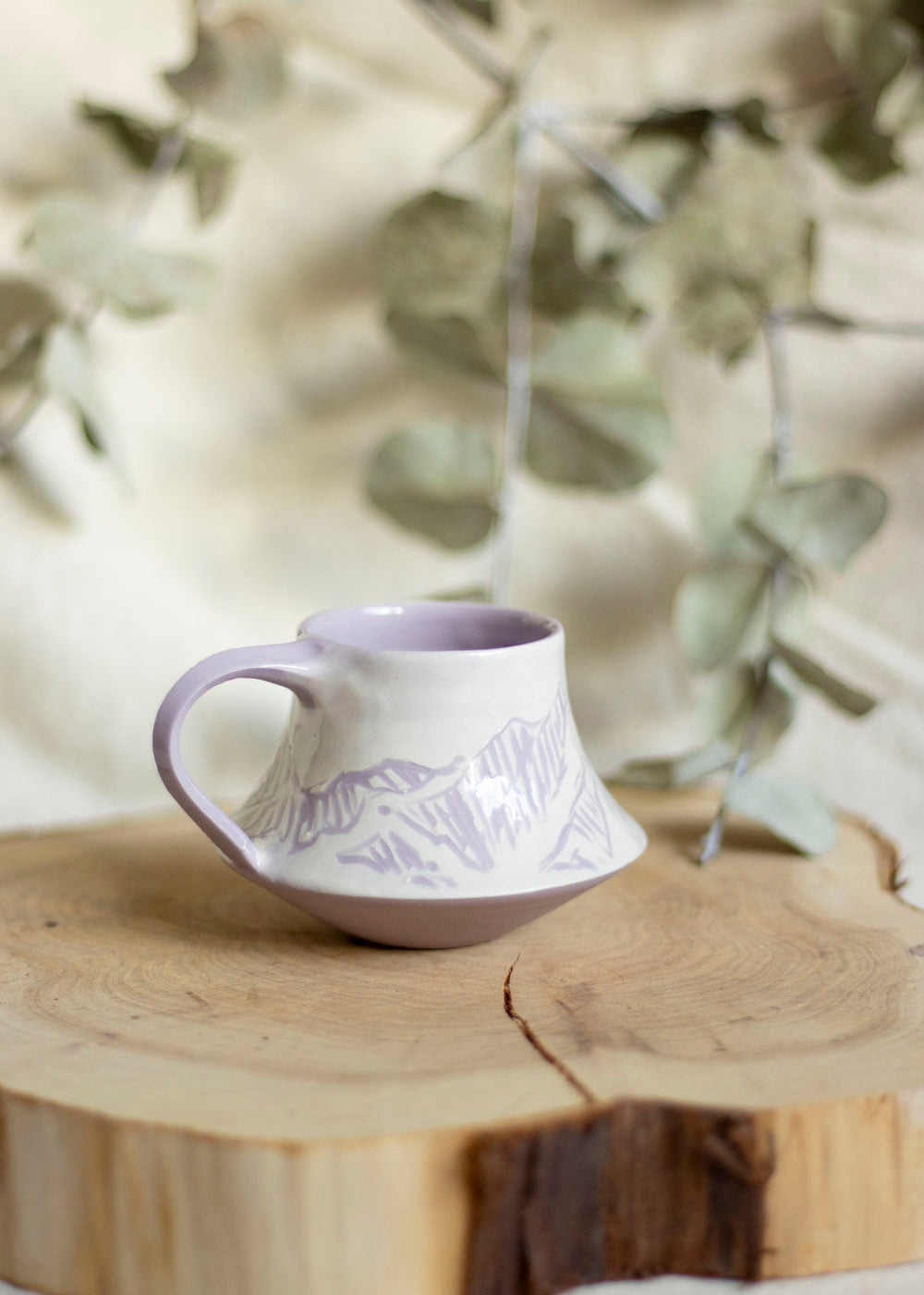 Tasse Porcelaine Estivale