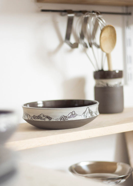 Assiette Anthracite