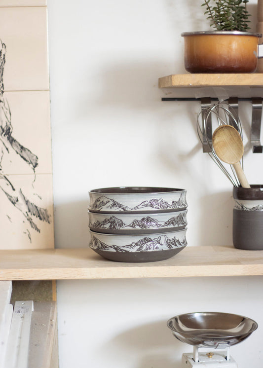 Assiette Anthracite