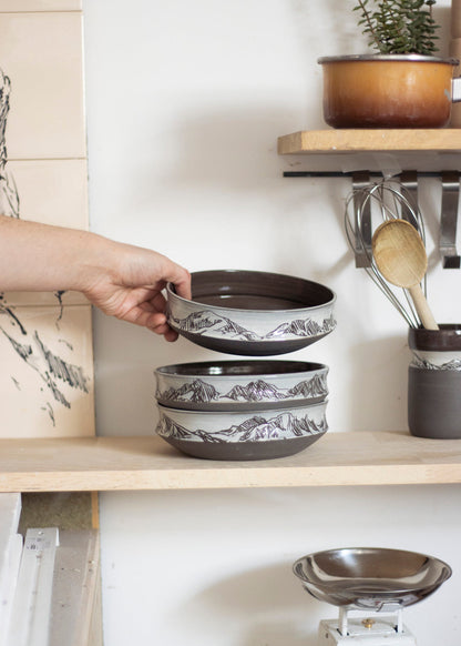 Assiette Anthracite