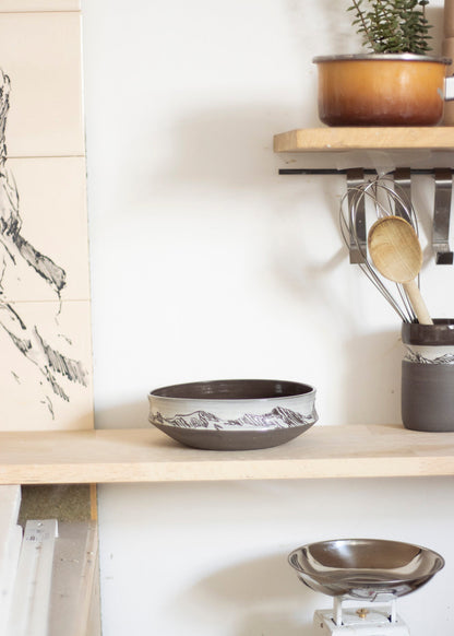 Assiette Anthracite