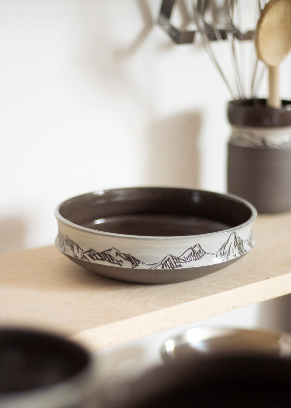 Assiette Anthracite