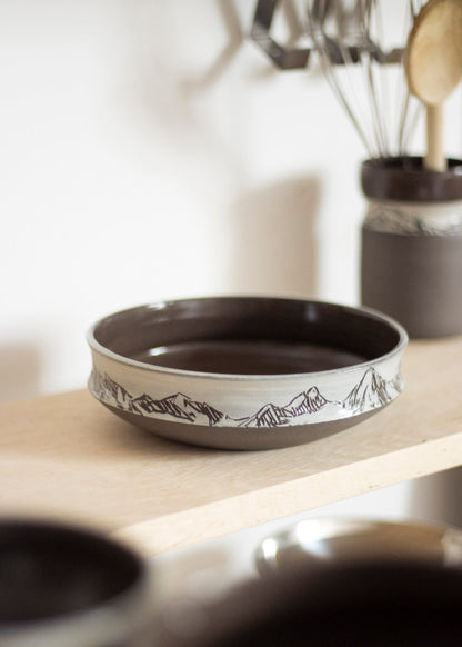 Assiette Anthracite