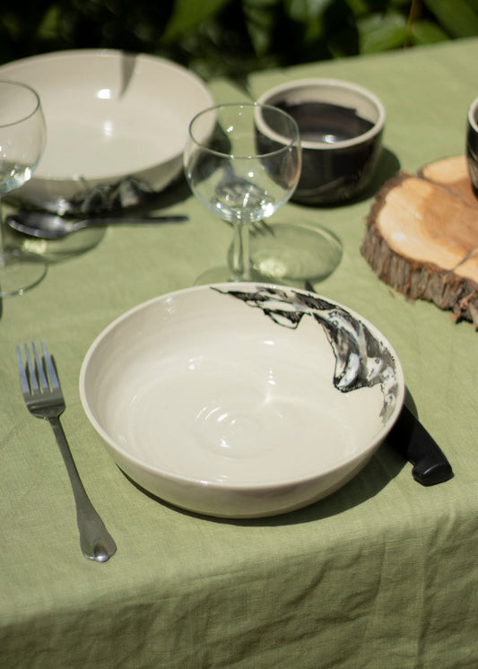 Assiette creuse montagne