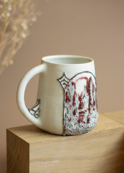 Mug en Porcelaine (cuisson au bois)