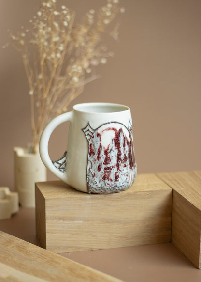 Mug en Porcelaine (cuisson au bois)