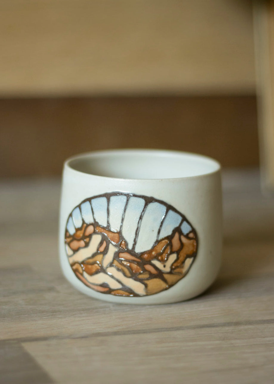 Petits Pots Vitraux blancs