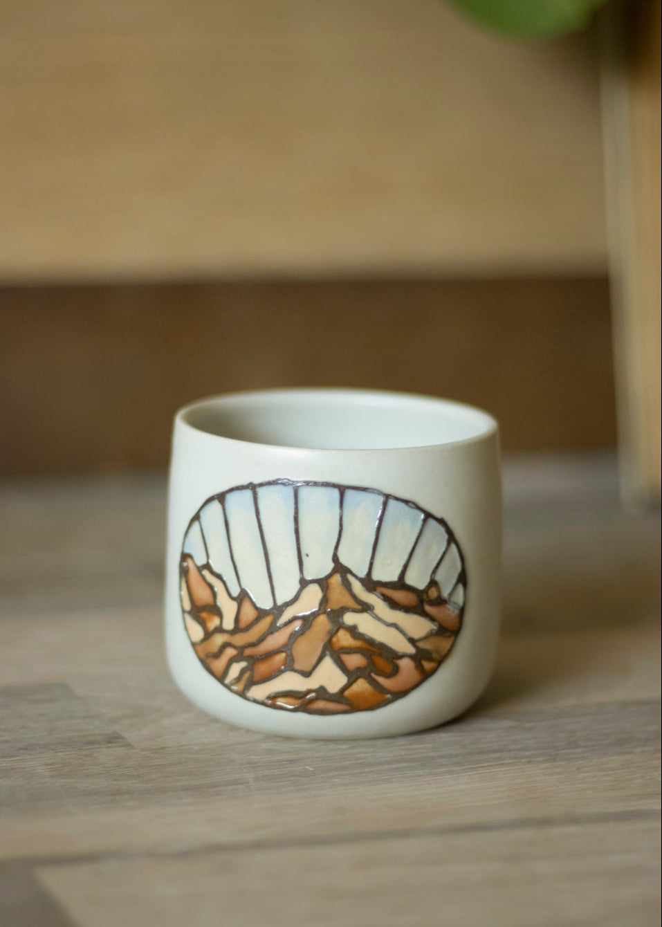 Petits Pots Vitraux blancs