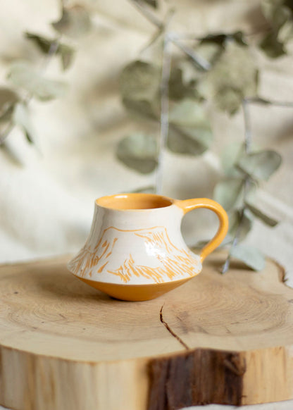 Tasse Porcelaine Estivale
