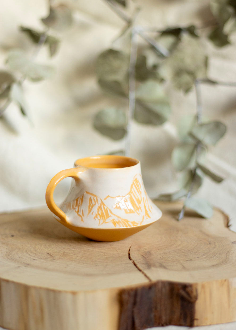 Tasse Porcelaine Estivale