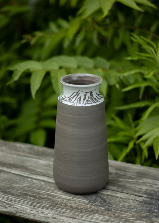Vase Anthracite