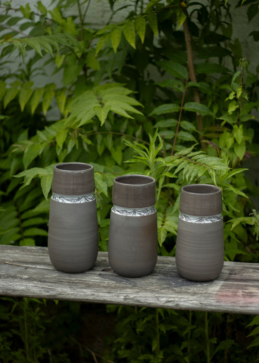 Vase Anthracite