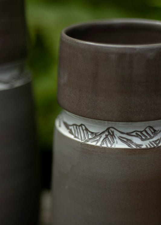 Vase Anthracite