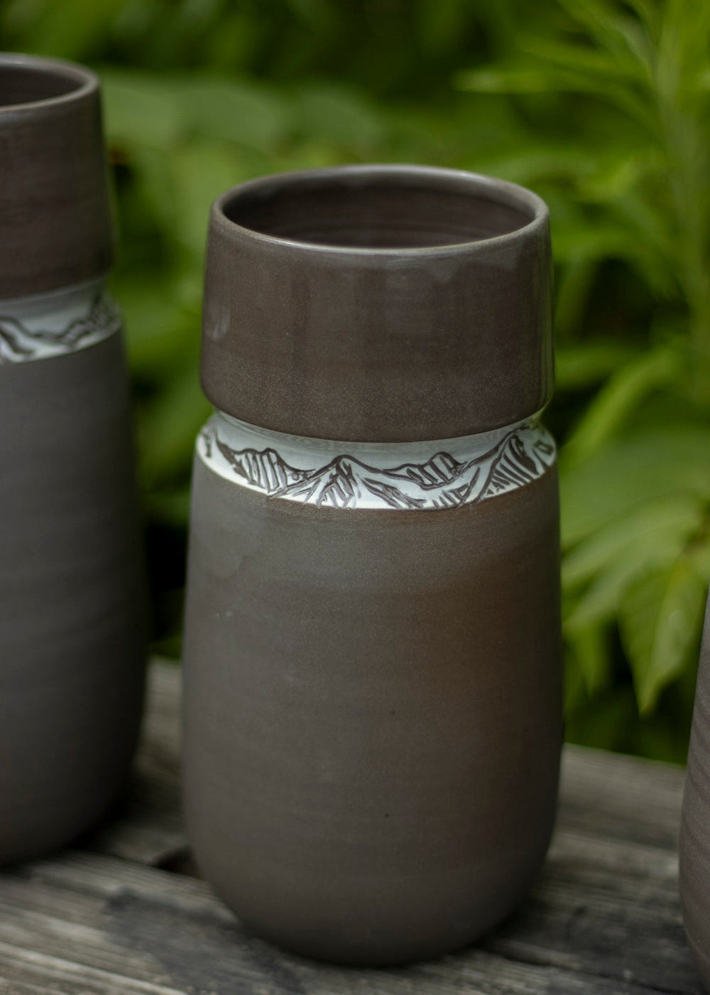 Vase Anthracite