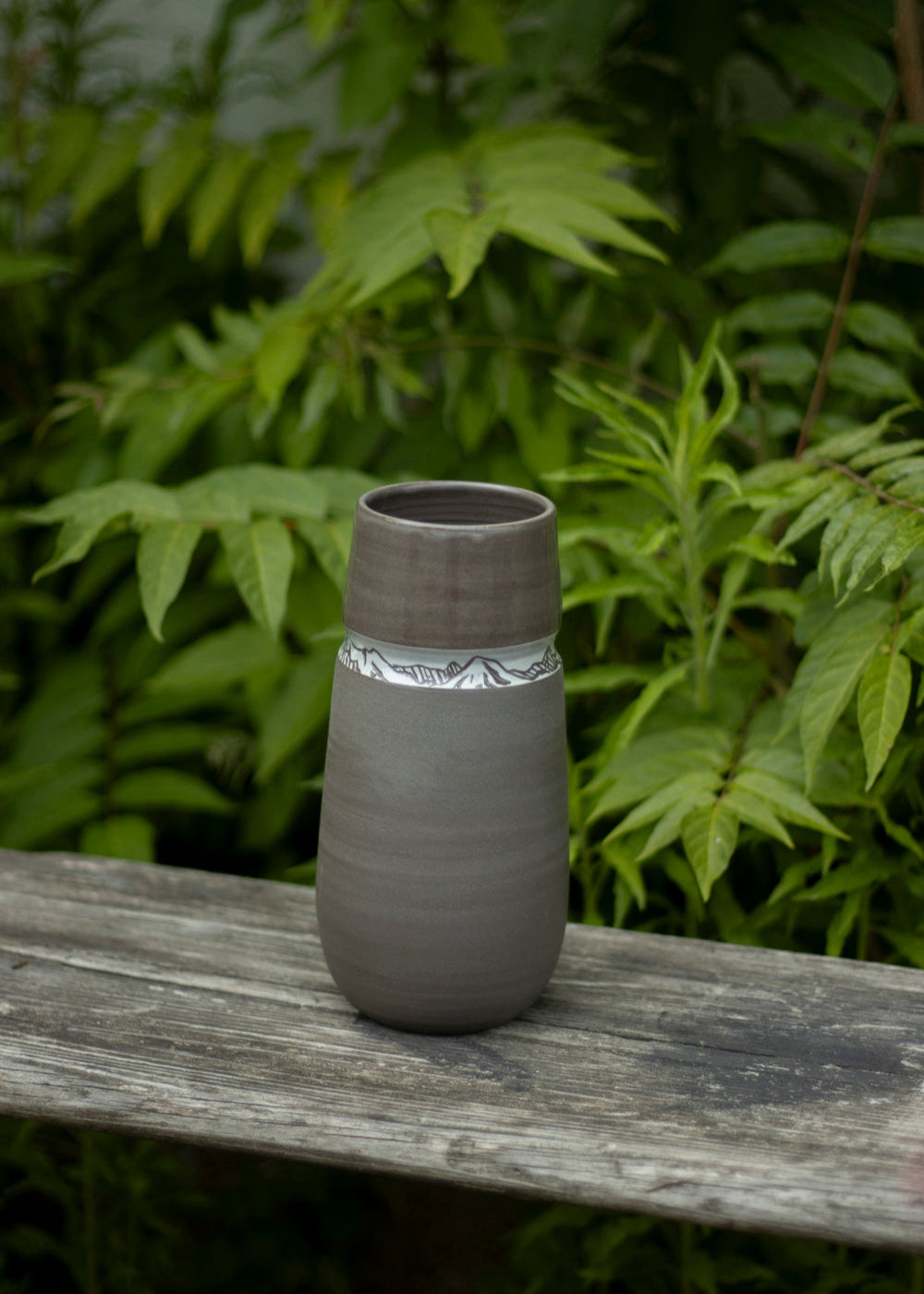 Vase Anthracite