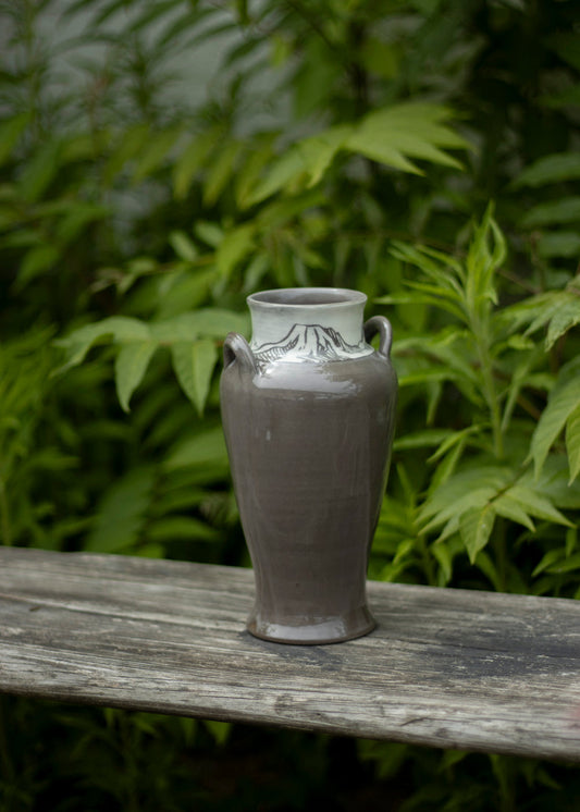 Vase Anthracite