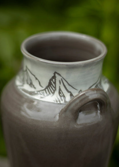 Vase Anthracite