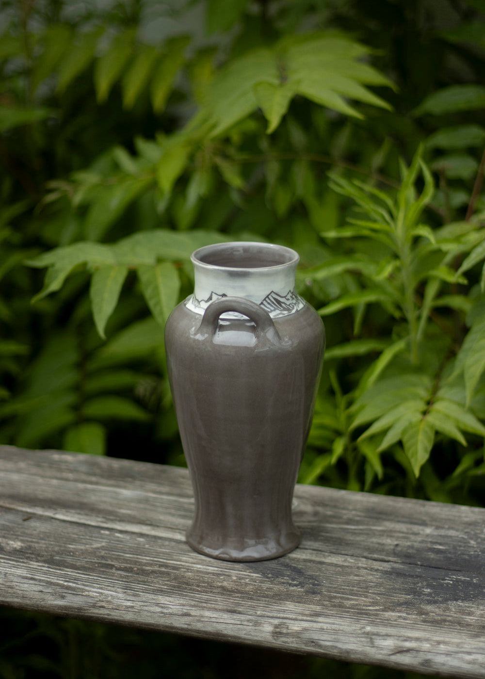 Vase Anthracite